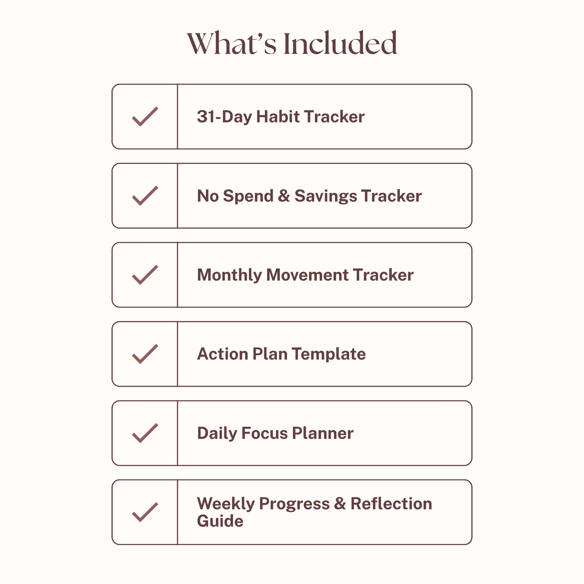 The Consistency System | Self-Improvement Printable Planner Bundle | 6 Digital Downloads